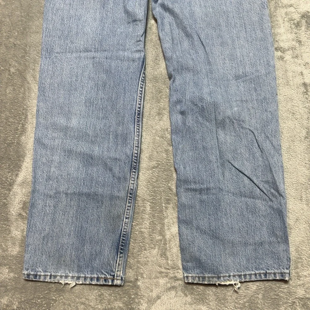 Abercrombie & Fitch Jeans Mens 32x33.5 Made in USA Baggy Straight Distressed 90s